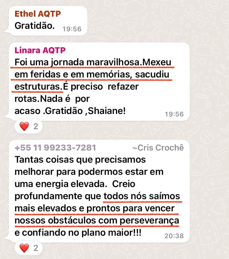Depoimento de Linara sobre o Método Alma Quântica